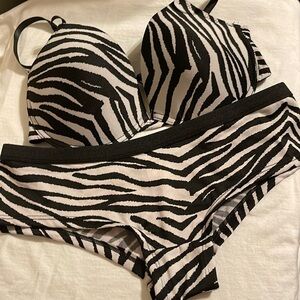 Woman’s bra and panties